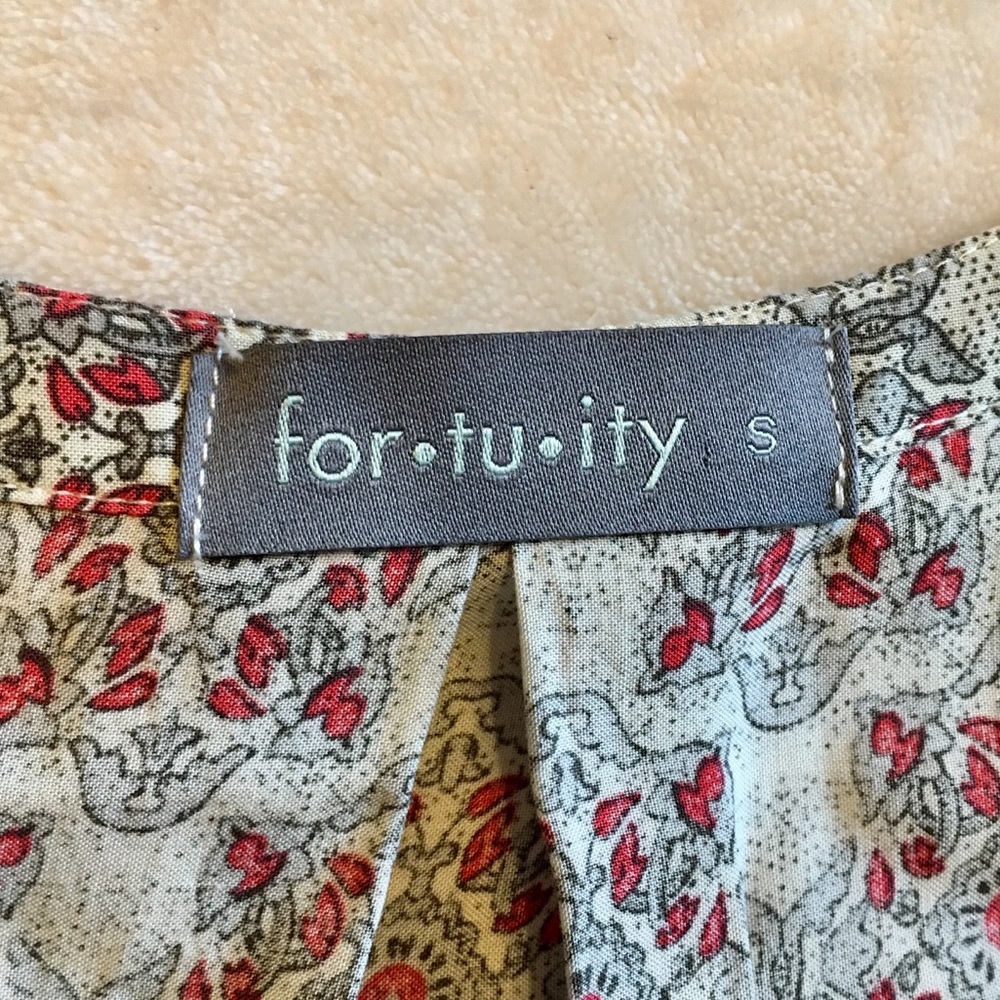 Fortuity Versatile Patterned Slip Tunic Dress - Picture 3 of 3